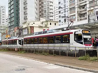 港鉄軽鉄南京浦鎮電車