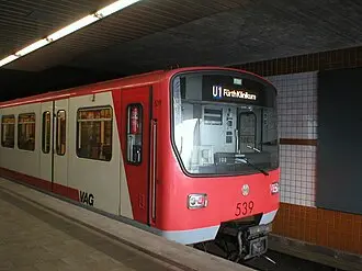 ニュルンベルク地下鉄DT2型電車