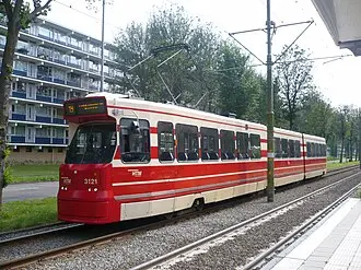 ハーグ市営交通会社GTL-8形電車