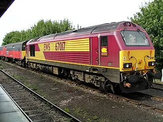 イギリス鉄道67形ディーゼル機関車
