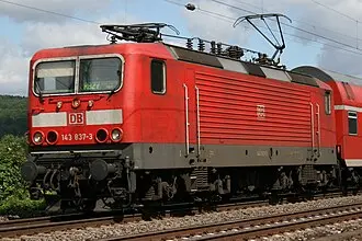 東ドイツ国鉄212型電気機関車
