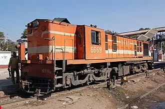 インド鉄道YDM-4形ディーゼル機関車