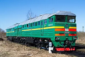 2TE116型ディーゼル機関車
