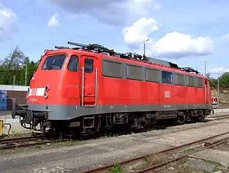 西ドイツ国鉄110型電気機関車