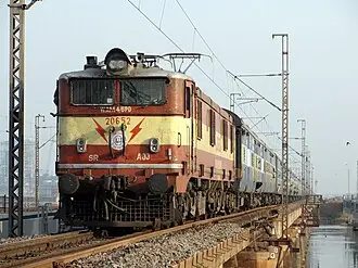 インド鉄道WAM4形電気機関車