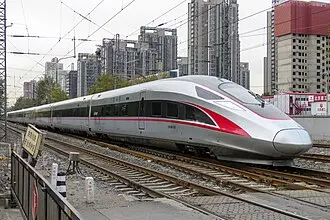 中国高速鉄道CR400AF型電車