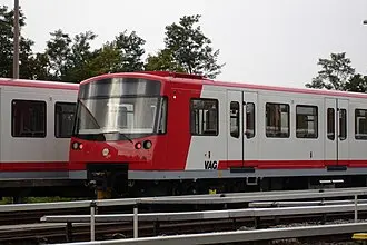 ニュルンベルク地下鉄DT3型電車