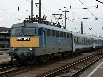 ハンガリー国鉄V43型電気機関車