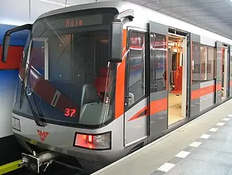 プラハ地下鉄M1形電車