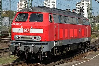 西ドイツ国鉄218形電気機関車